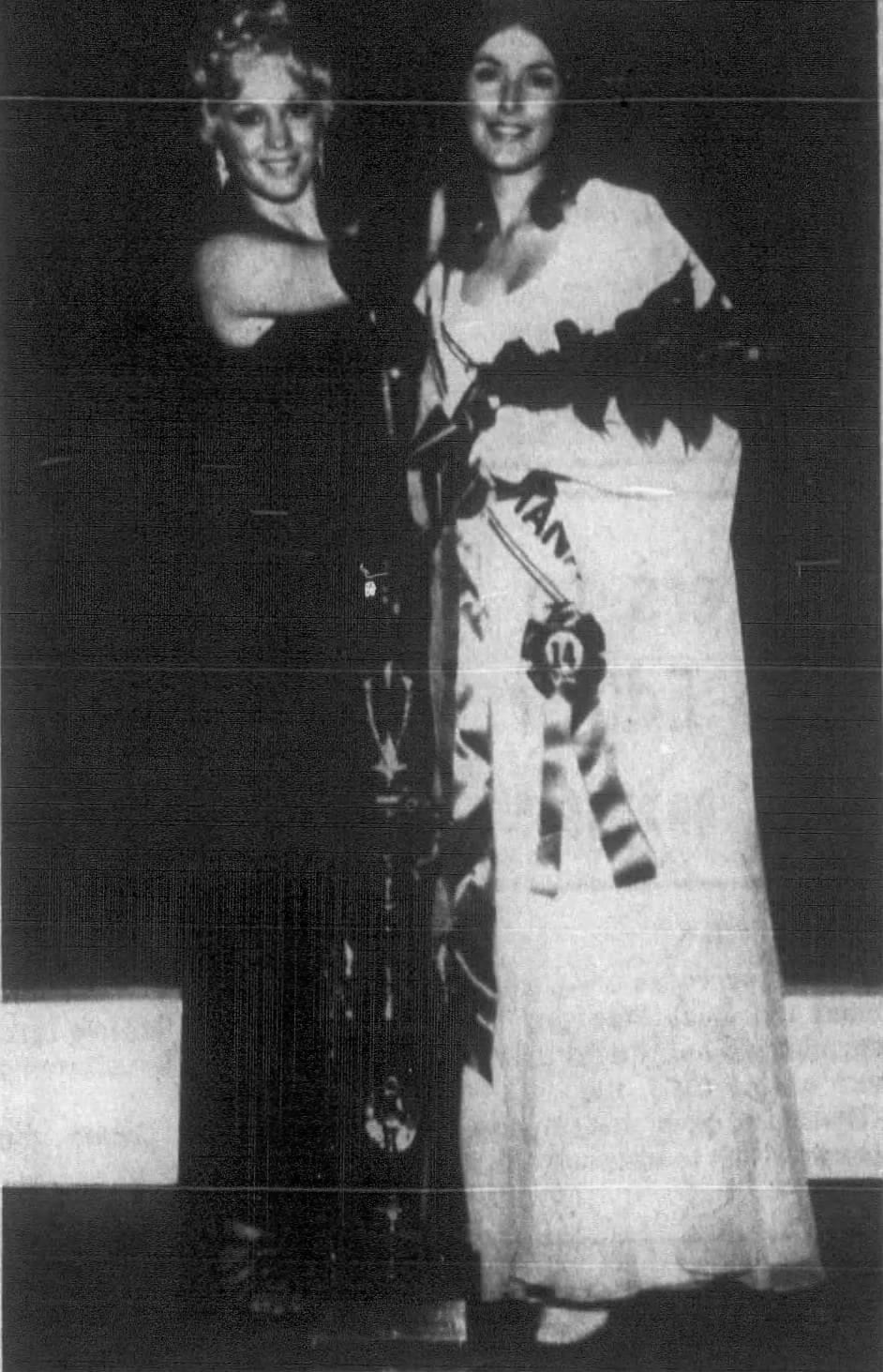 Diana Risenstein is crowned Miss Louisiana USA 1971