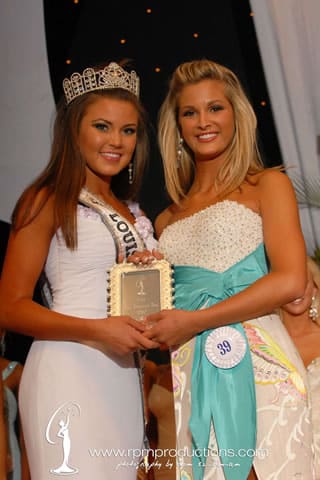 Page Pennock was a runner-up at Miss Louisiana Teen USA 2007.  She went on to win the Miss LA USA 2011 title.