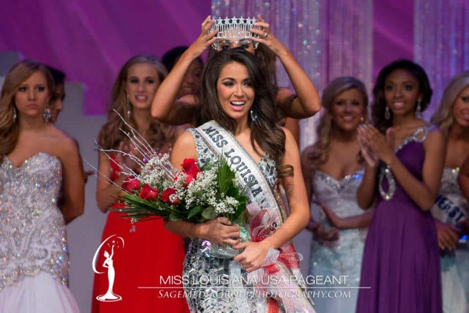 Kristen Girault is crowned Miss Louisiana USA 2013