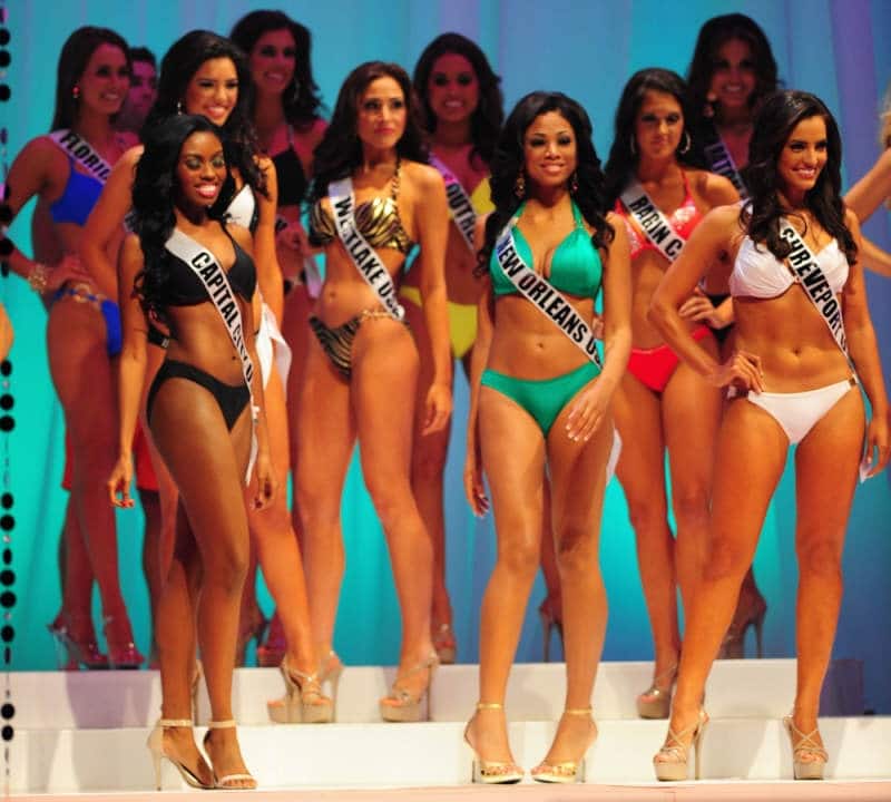 Top 16 in swimsuit at Miss Louisiana USA 2014