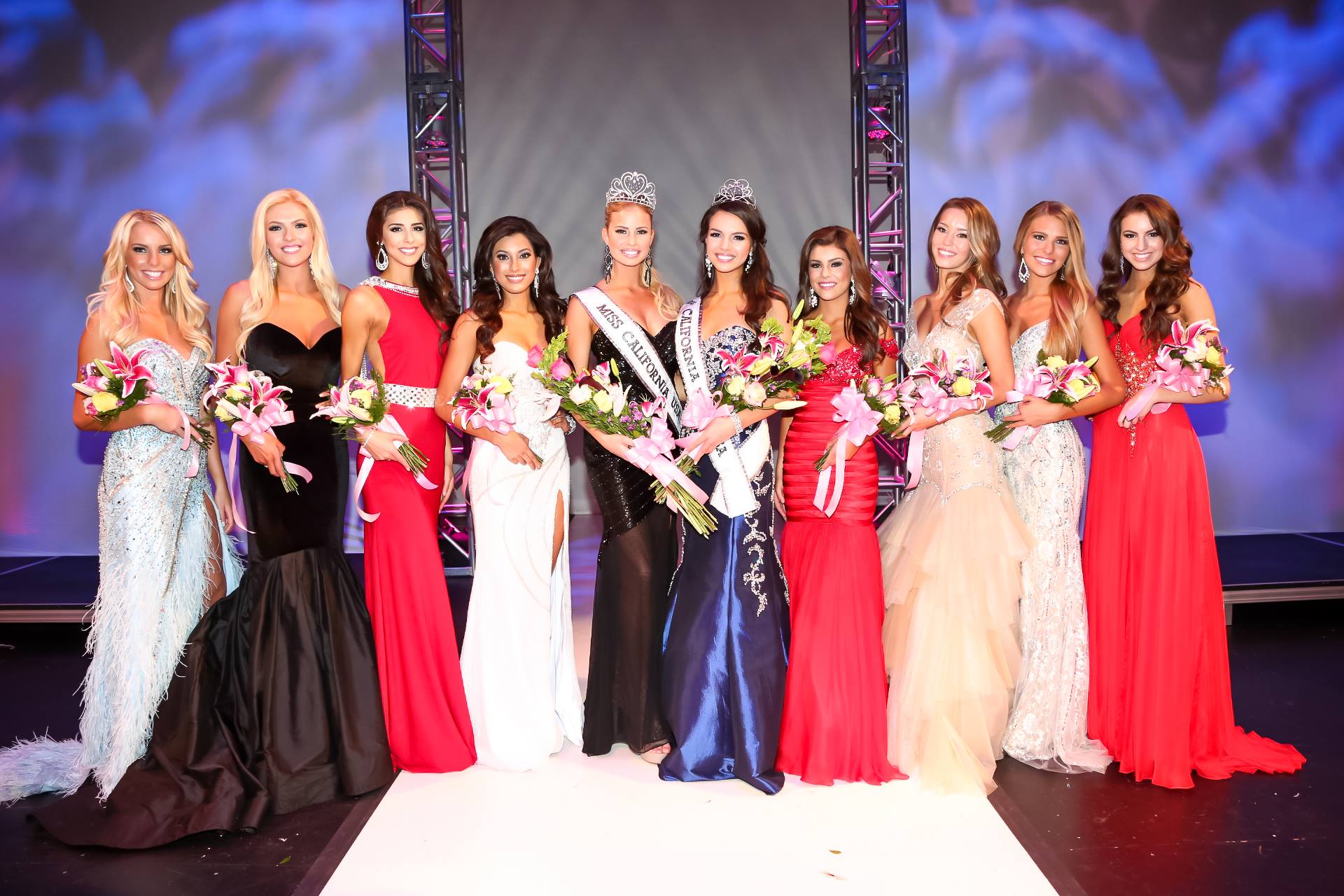 Miss and Teen finalists at Miss California USA 2014