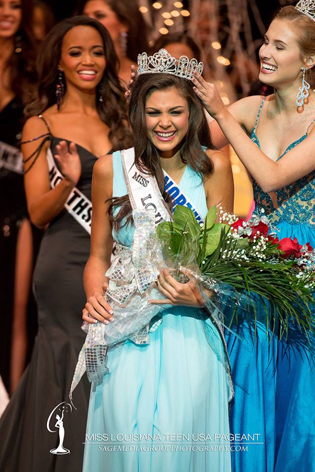 Katherine Haik is crowned Miss Louisiana Teen USA 2015