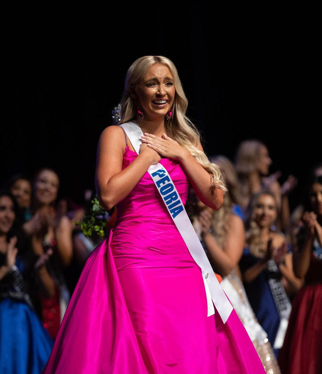 McKenzi Lindhag reacts to winning Miss Arizona Teen USA 2021