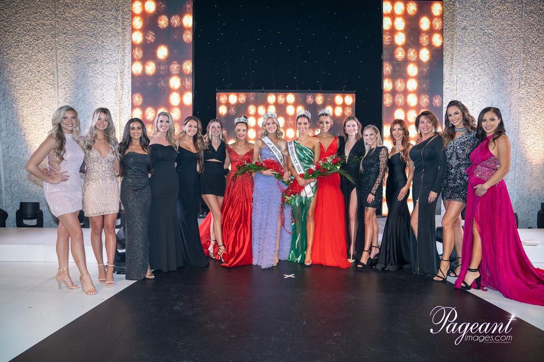 Miss Kentucky USA and Miss Kentucky Teen USA sisterhood at the 2022 pageant