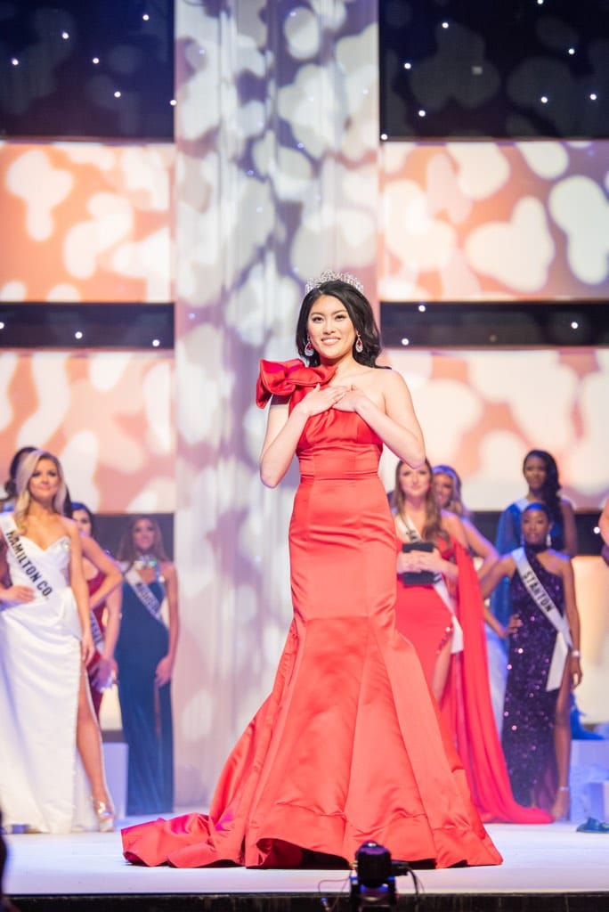Annie Zhao takes her final walk as Miss Tennessee Teen USA 2021 at the 2022 Miss TN USA and Teen USA pageant