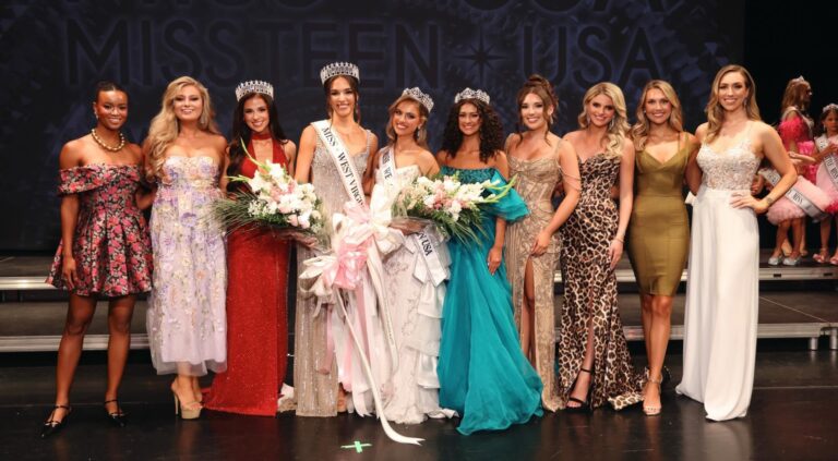 Jun 2026 • Current and former titleholders at Miss West Virginia USA 2026 • L to R Miss West Virginia Teen USA 2013 & Miss West Virginia USA 2019 Haley Holloway, Miss West Virginia USA 2022 Krystian Leonard, Miss West Virginia USA 2025 Erin Wellman, Miss West Virginia USA 2026 Alanna Lynch, Miss West Virginia Teen USA 2026 Gracia Knight, Miss West Virginia Teen USA 2025 Baylee Jarrett, Miss West Virginia Teen USA 2024 Olivia Travis, Miss West Virginia Teen USA 2023 Lakyn Campbell, Miss West Virginia USA 2021 Alexis Bland, Miss West Virginia USA 2020 Charlotte Bellotte