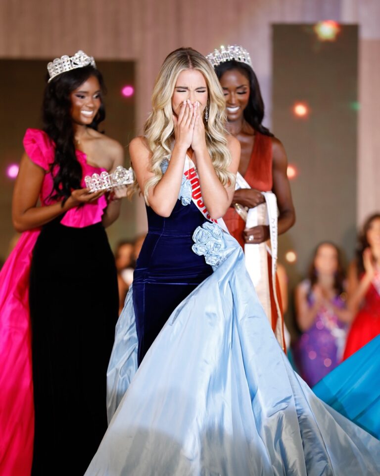 Dallyn Pesek reacts to winning Miss Texas Teen USA 2024