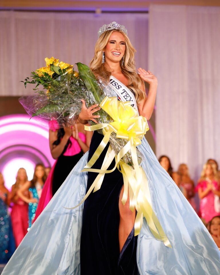 Dallyn Pesek takes her first walk as Miss Texas Teen USA 2024