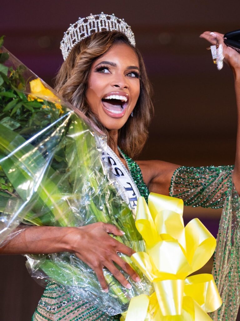 Taylor Davis takes her first walk as Miss Texas USA 2025