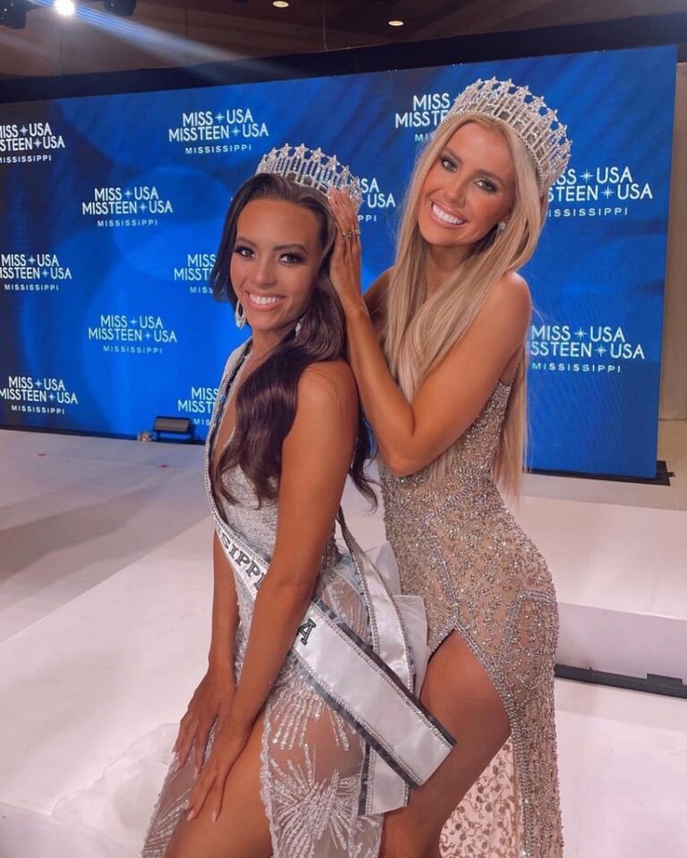 Miss Mississippi USA 2023 Sydney Russell and Miss Mississippi USA 2022 Hailey White