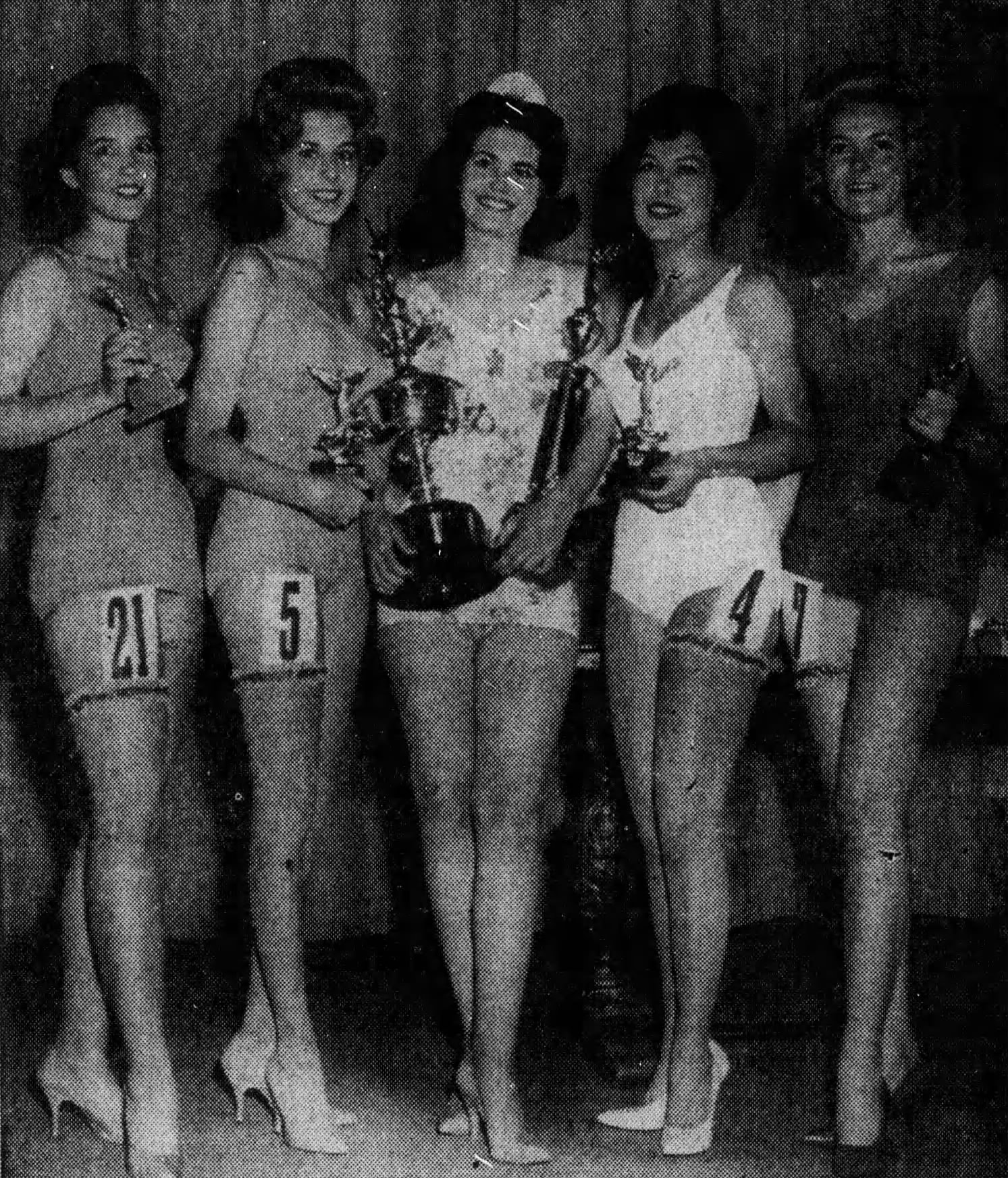 Diane Giersch is crowned Miss New Jersey USA 1961