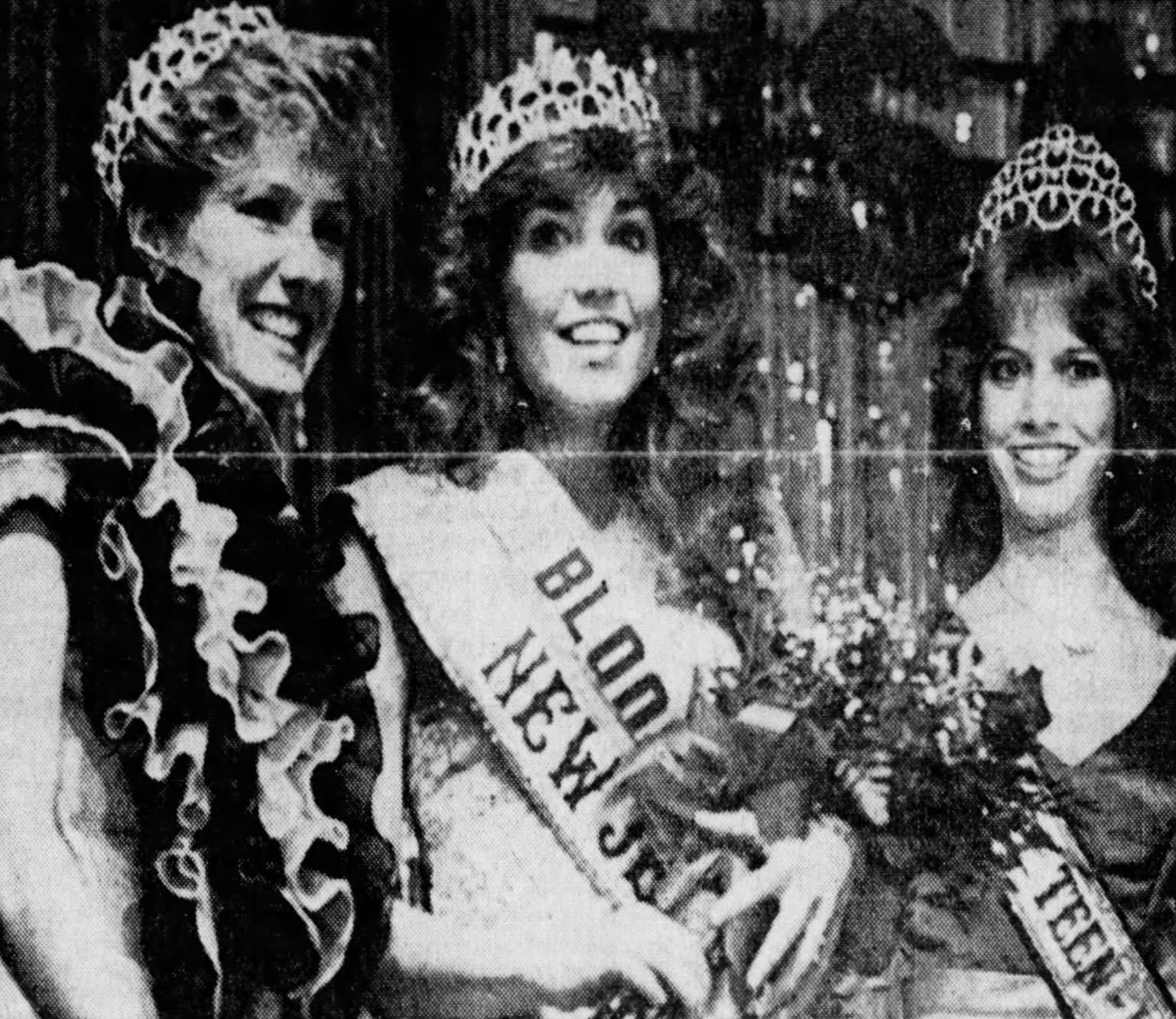 Ann Marie Brucato is crowned Miss New Jersey USA 1983