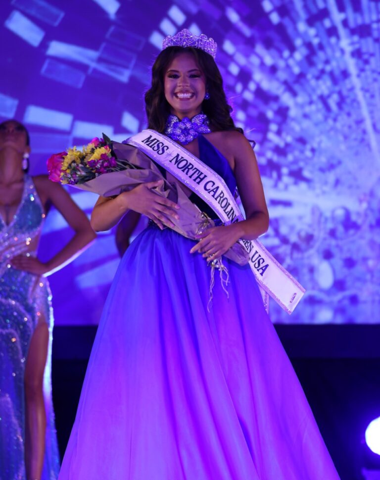 Trinity Locklear takes her first walk as Miss North Carolina Teen USA 2026