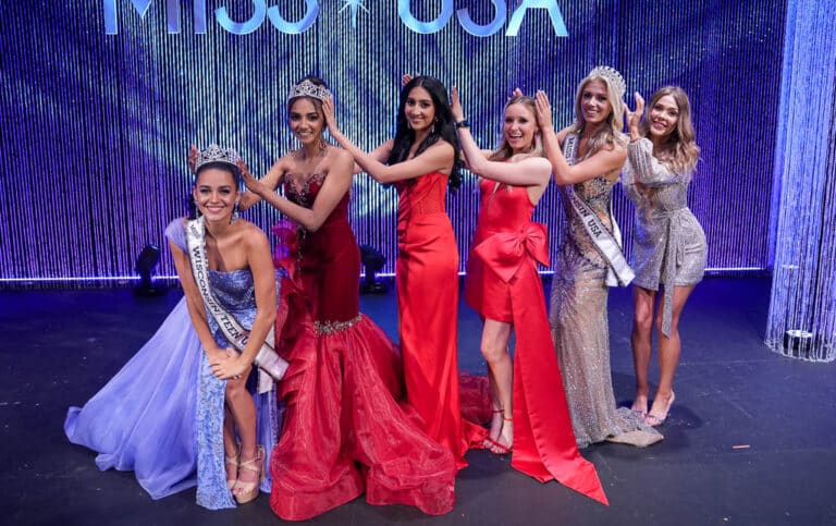 Former titleholders at Miss WI Teen USA 2023 • Miss Wisconsin Teen USA 2023 Shelby Hohneke, Miss Wisconsin Teen USA 2022 Sage Gundelly,  Miss Wisconsin Teen USA 2021 Shreya Gundelly,  Miss Wisconsin Teen USA 2016 Karly Knaus, Miss Wisconsin Teen USA 2015 Kenna Mia Harke