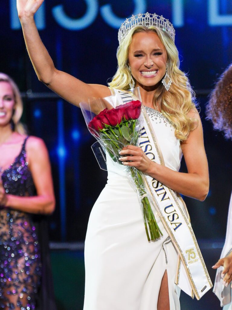 Olivia Lulich takes her first walk as Miss Wisconsin USA 2026